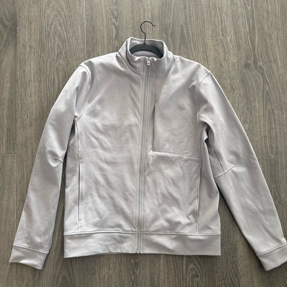 lululemon athletica Other - Lululemon Sojourn Jacket Men’s L Sea Salt Gray Full Zip